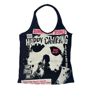 Friday the 13th Graphic Halter Tank Top L